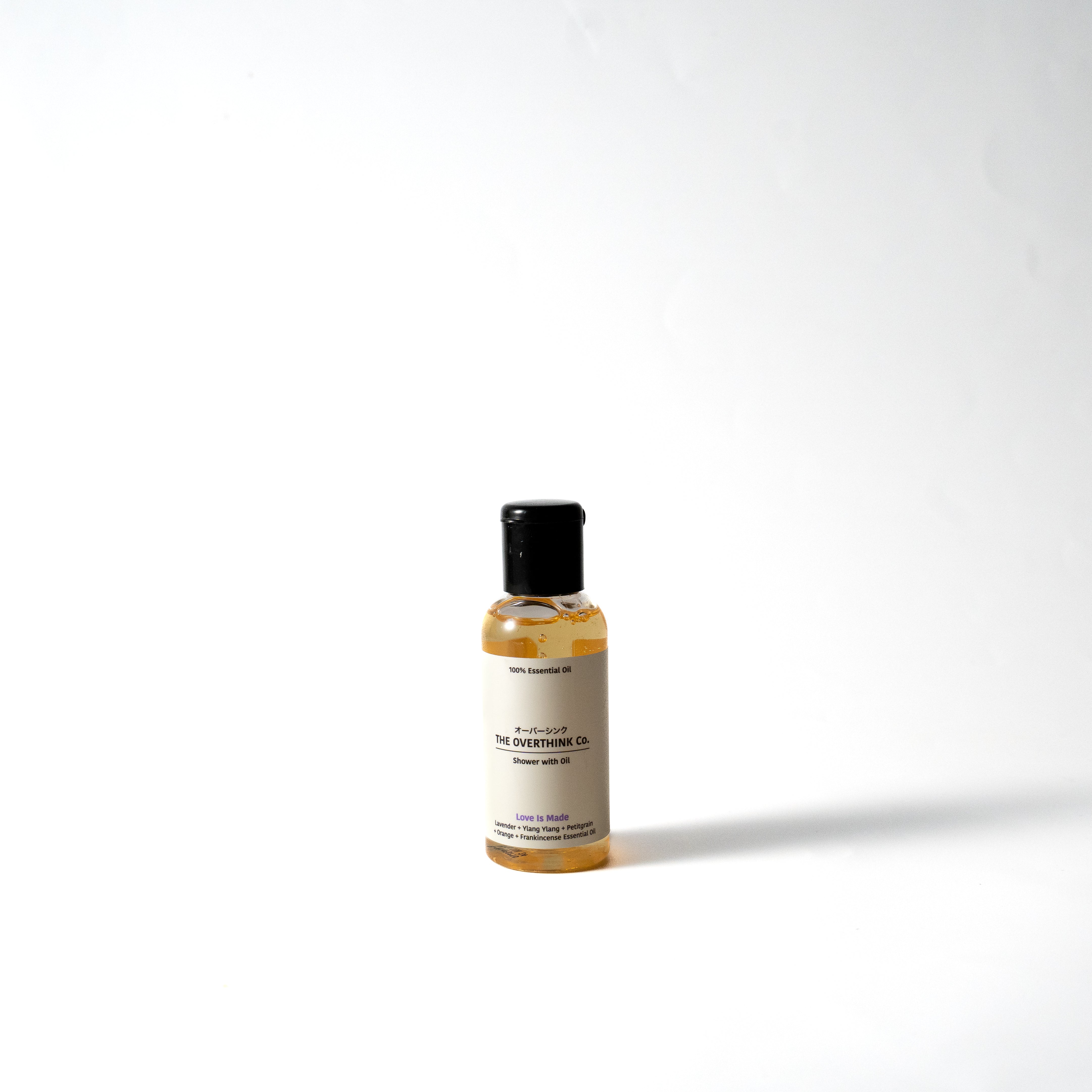 Love Is Made Shower With Oil