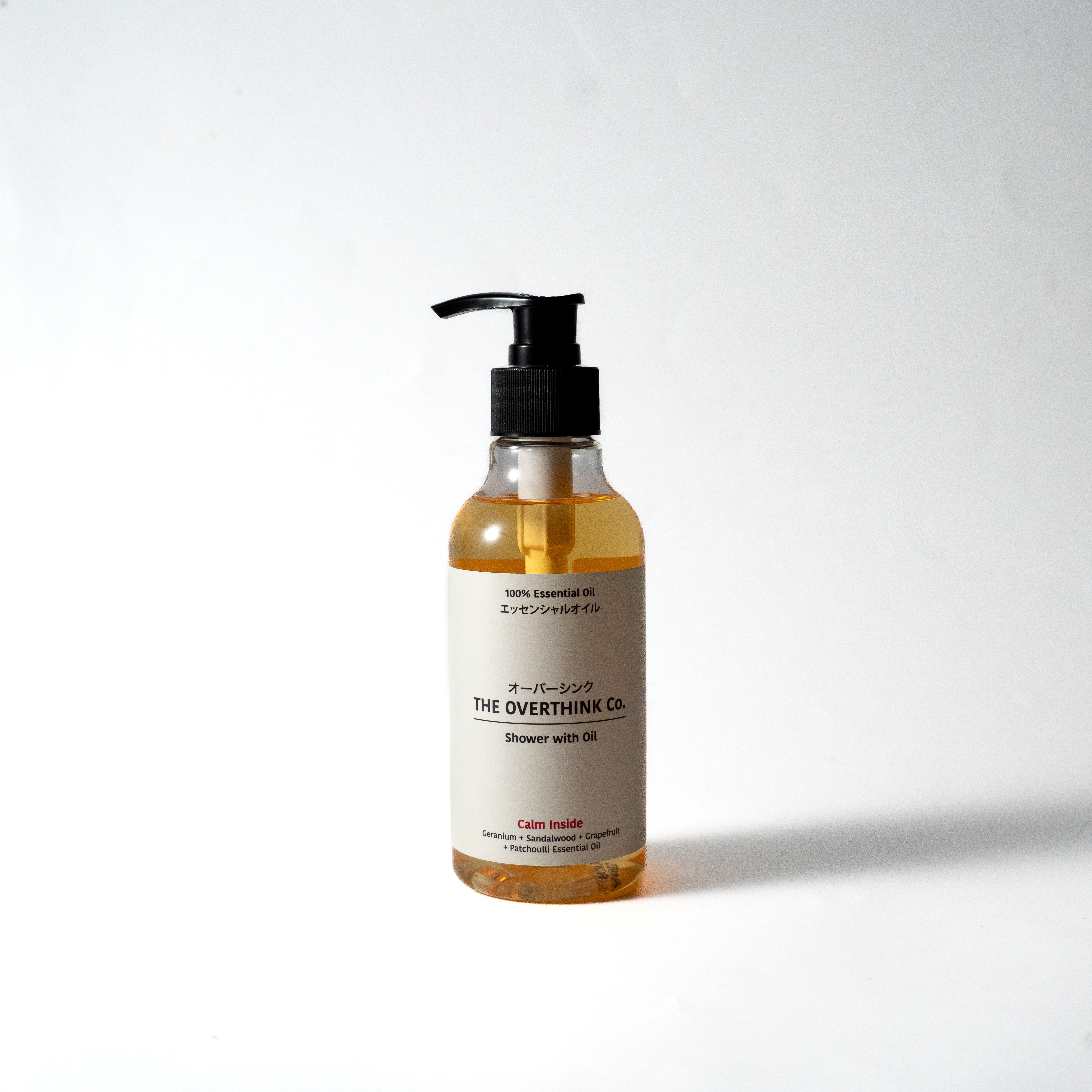 Calm Inside Shower With Oil