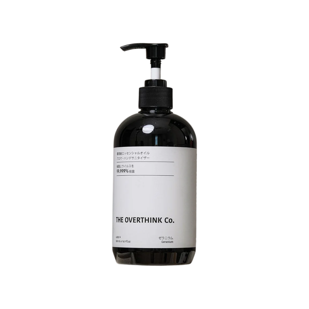 Geranium Aroma Hand Sanitizer with Essential Oil