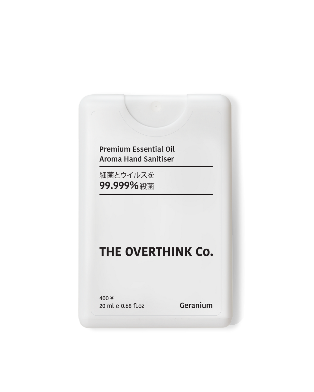 Geranium Aroma Hand Sanitizer with Essential Oil