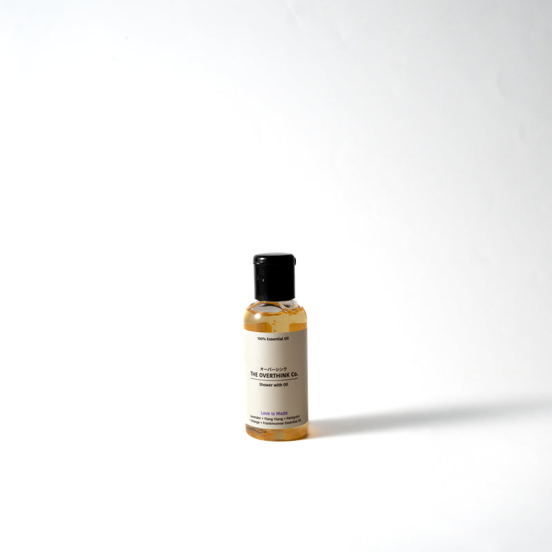 Love Is Made Shower With Oil