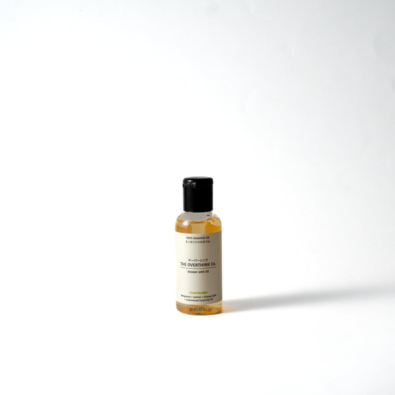 Cheerleader Shower With Oil