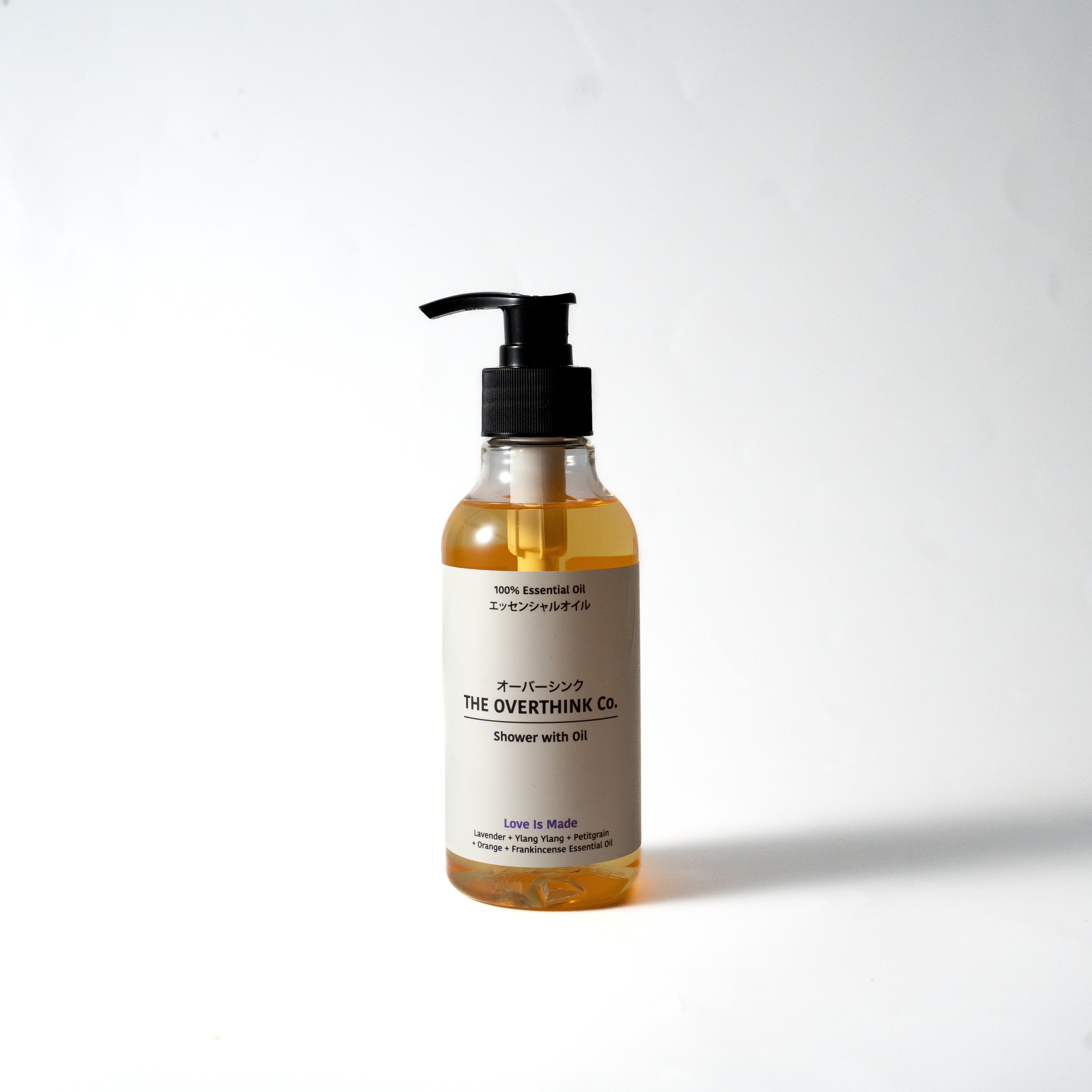 Love Is Made Shower With Oil