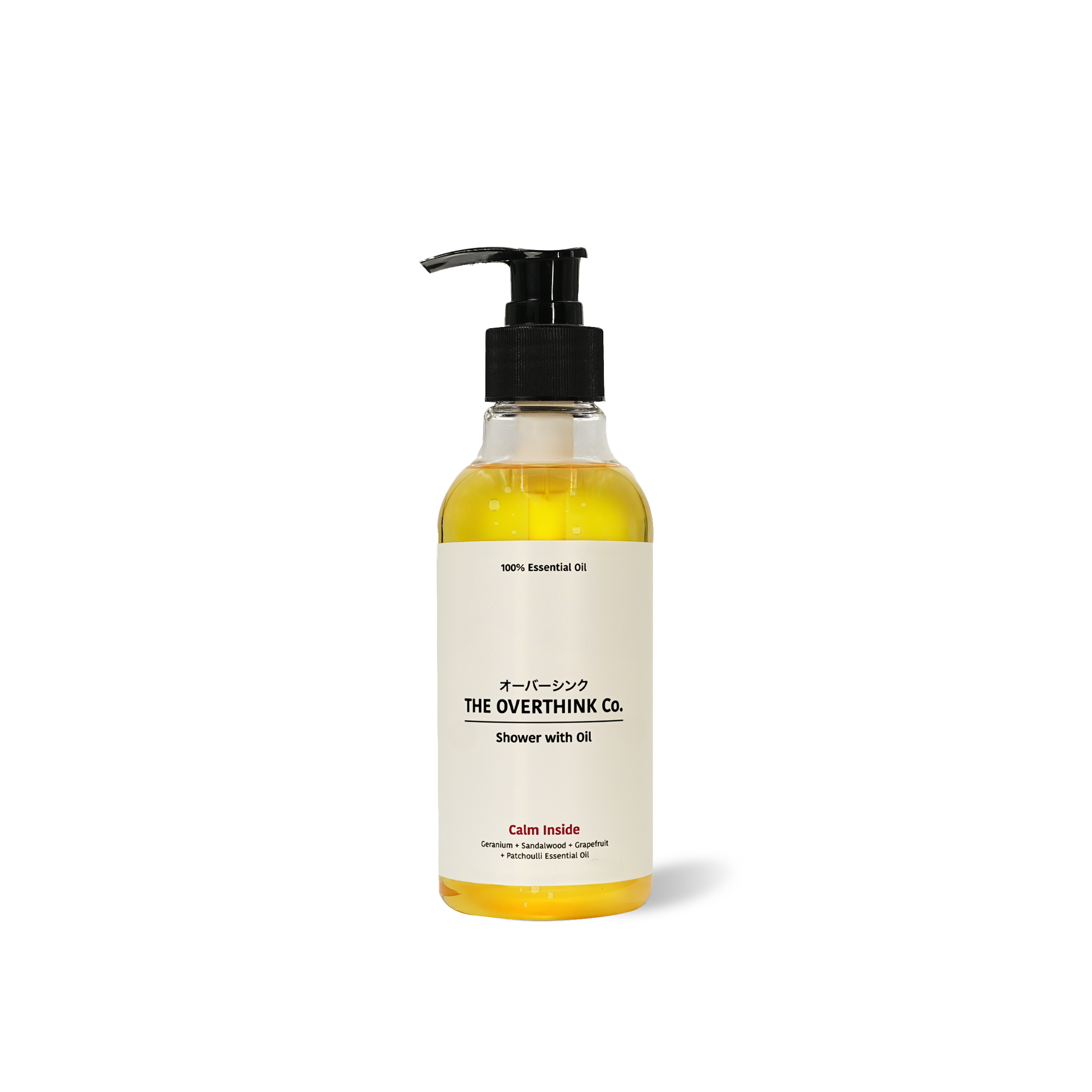 Calm Inside Shower With Oil