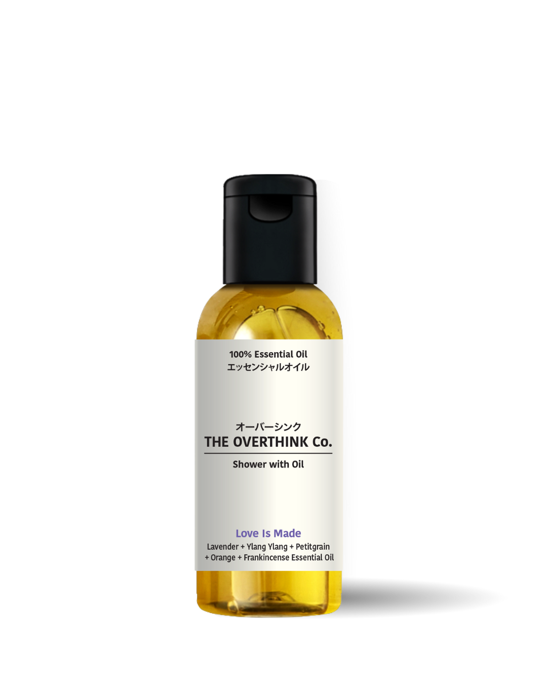 Love Is Made Shower With Oil